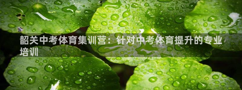 尊龙ag旗舰厅官网登录：韶关中考体育集训营：针对中考