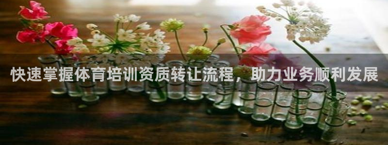 凯时登录平台去AG发财网：快速掌握体育培训资质转让流