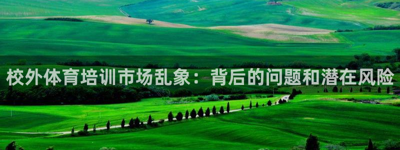 尊龙凯时取款24小时不到账：校外体育培训市场乱象：背