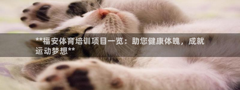 尊龙凯时手机版·(中国)官方网站：**福安体育培训项