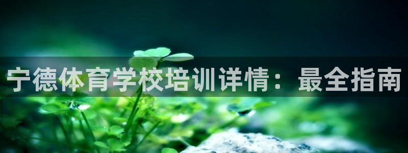 尊龙凯时人生就是搏官方网站：宁德体育学校培训详情：最